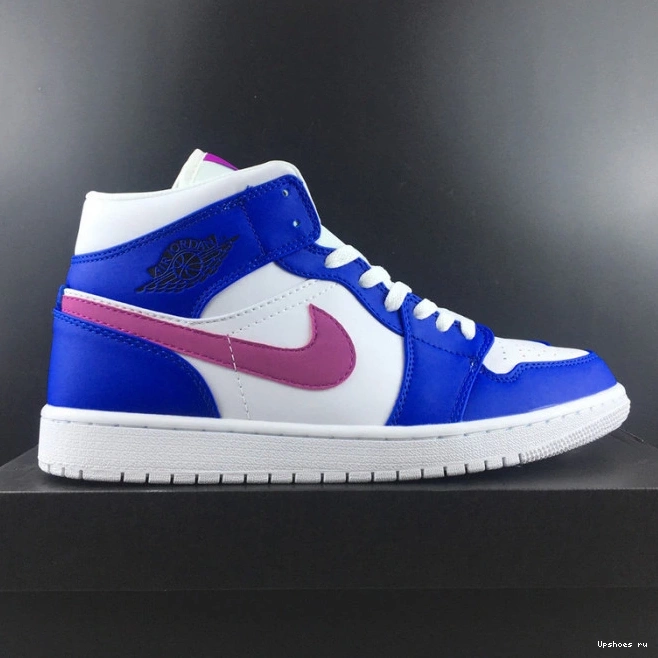 VIOLET-WHITE 1 MID 554724-451 AIR ROYAL HYPER HYPER JORDAN 0901